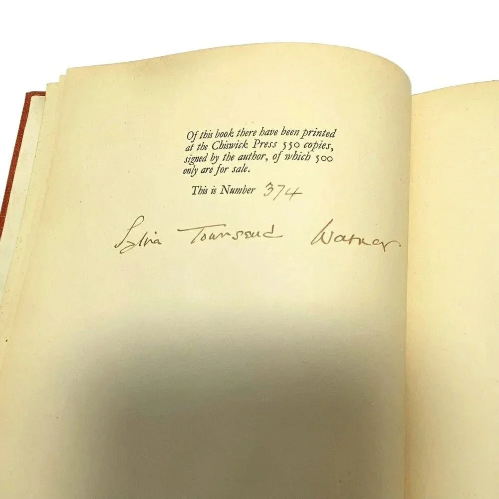 A Moral Ending & Other Stories 1931 1st Ed Ltd Signed by Sylvia Townsend Warner - Picture 5 of 15